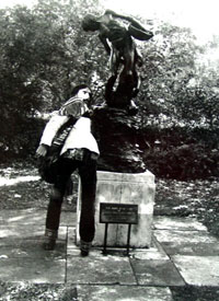 the living statues<br>1973, london foto: j els�sser