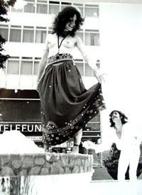 wasseraktion mit michelle,<br>1971